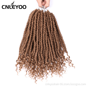 2S Curly End Spring Twist Crochet Hair 12 Inch Senegalese  Senegalese Crochet Braids For Women